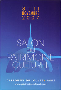Salon du Patrimoine (Carrousel du Louvre, Paris) - 2007